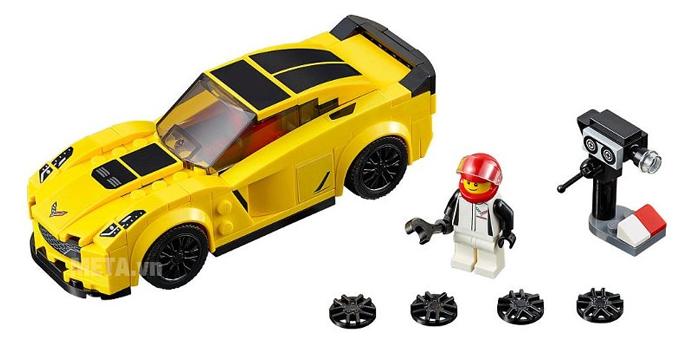 Đồ chơi ghép hình Lego - Xe Đua Chevrolet Corvette Z06 3