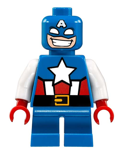 Đồ chơi ghép hình Lego - Đội trưởng Mỹ đại chiến Red S 3
