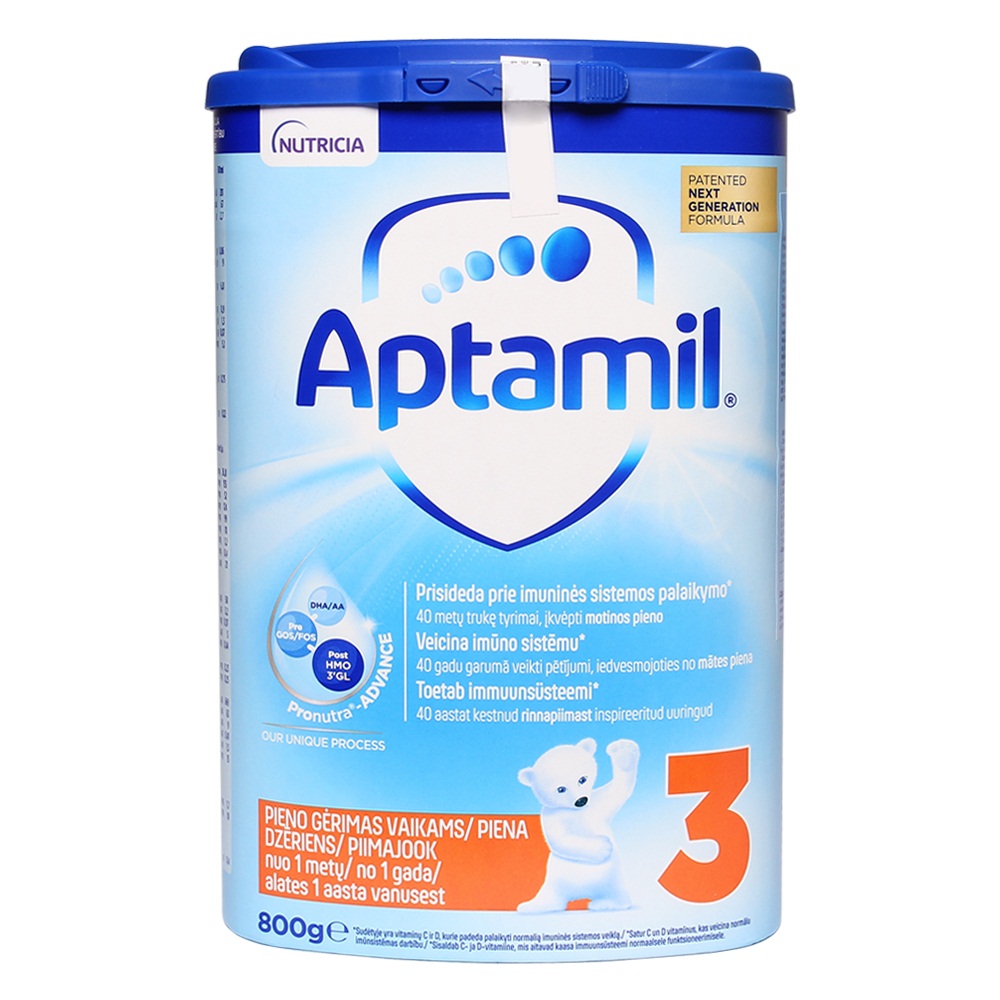 bao bì mới sữa aptamil đức số 3