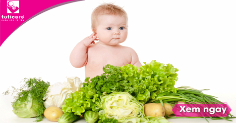 Tuyệt chiêu giúp mẹ tập cho bé ăn rau thun thút