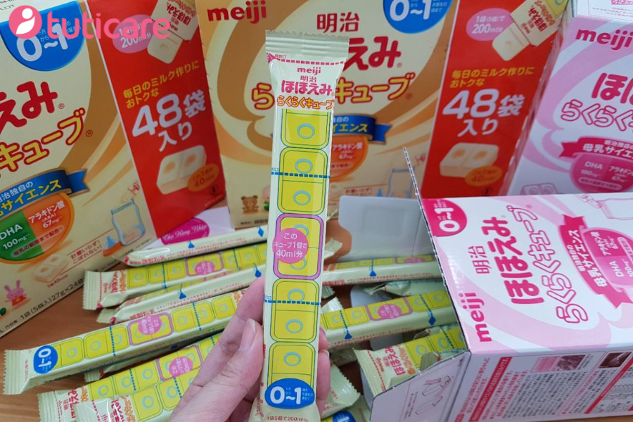 Ưu điểm nổi bật của sữa thanh Meiji sơ sinh