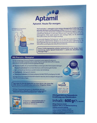 Sữa Aptamil 1+ Đức 2