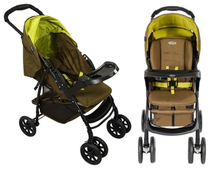Xe đẩy trẻ em Graco Mirage + Solo Olive 1913316 1