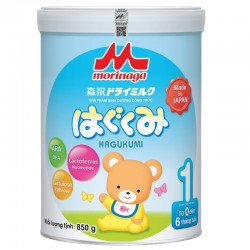 Sữa bột Morinaga CTY số 1 Hagukumi - 850g (0-6 tháng) (mẫu mới)
