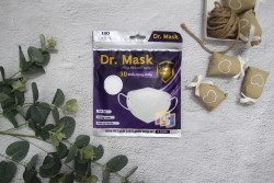 Khẩu trang người lớn Dr mask 3D S2 trắng (3pcs)