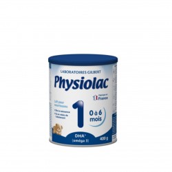 Sữa bột Physiolac 1 - 400gr (Dành cho trẻ từ 0 - 6 tháng tuổi)