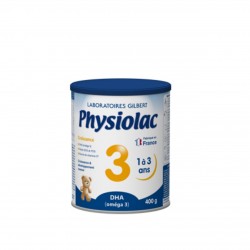 Sữa bột Physiolac 3 - 400gr (Dành cho trẻ từ 1 - 3 tuổi)