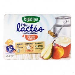 Sữa chua Bledina Mini 6*55g vị lê đào 12M+