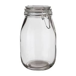 Lọ đựng ngũ cốc Ikea ( jar with lid )