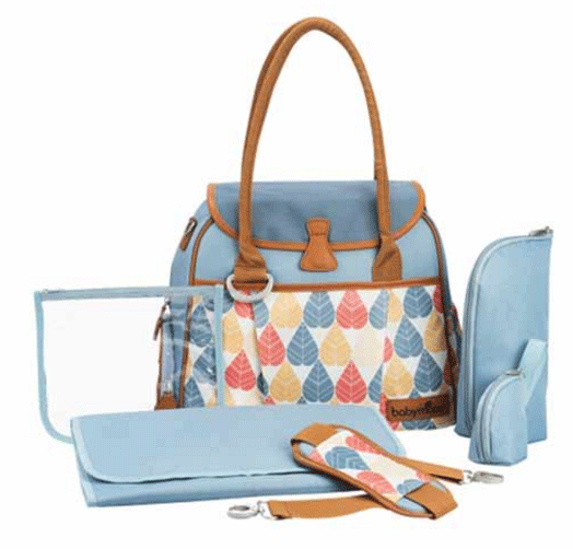 Túi đựng đồ Babymoov Style cho mẹ & bé (Màu hoa xanh) 1
