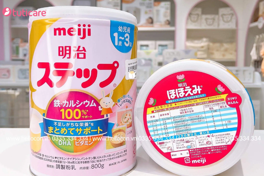 Những lưu ý mà mẹ cần biết về sữa Meiji 1 3 hàng nhập khẩu