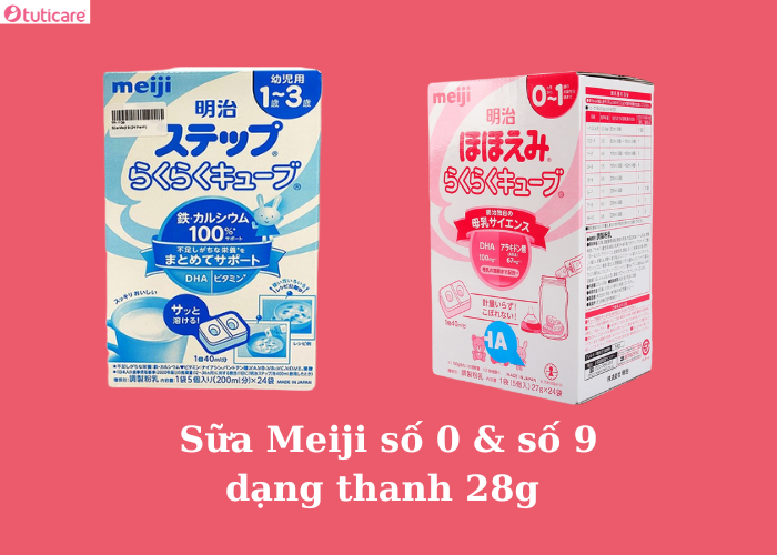 Hình ảnh sữa Meiji chính hãng