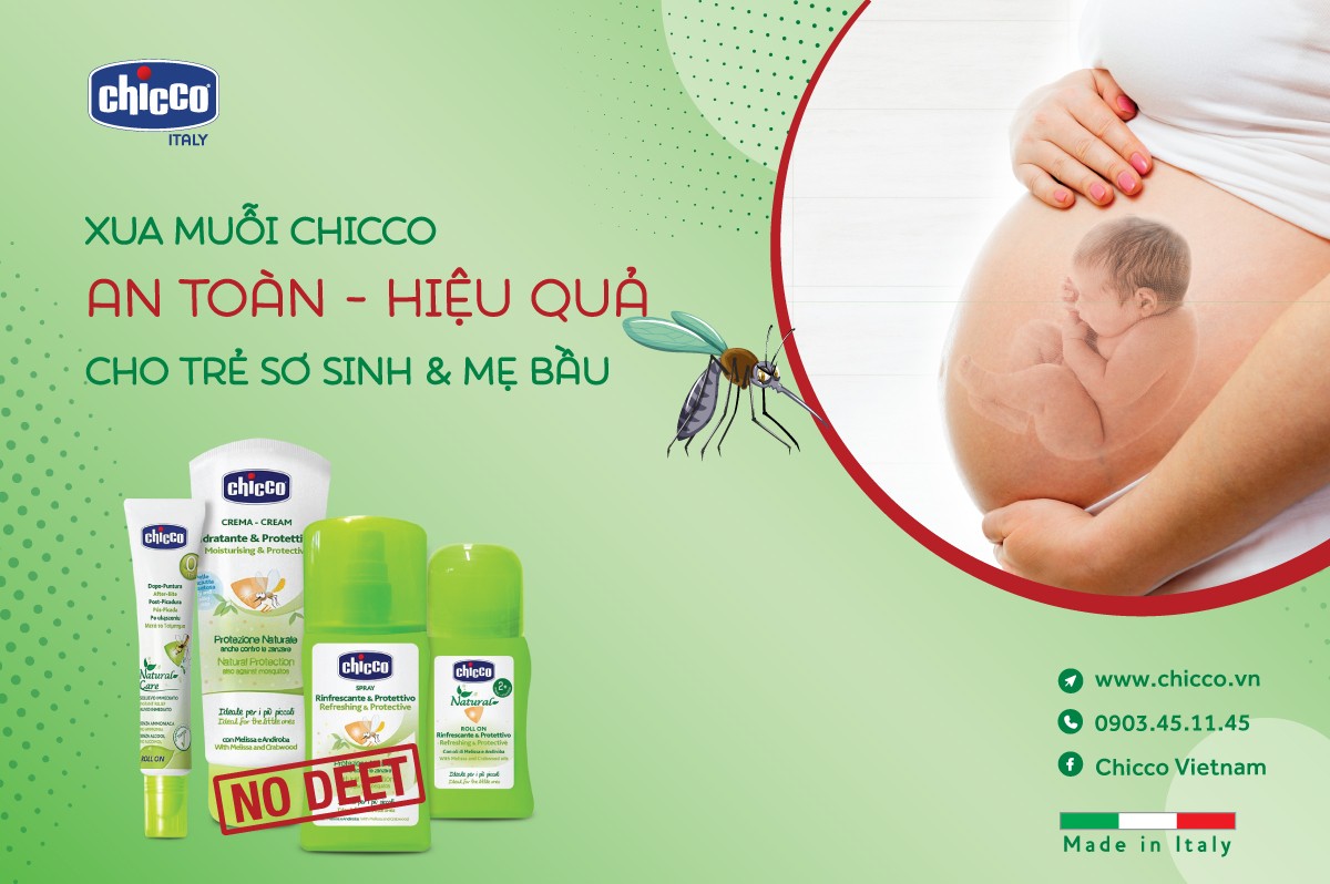 Chọn sản phẩm chống muỗi an toàn, hiệu quả cho trẻ sơ sinh và mẹ bầu