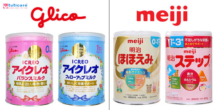 Đánh giá sữa Glico và Meiji loại nào tốt hơn ?