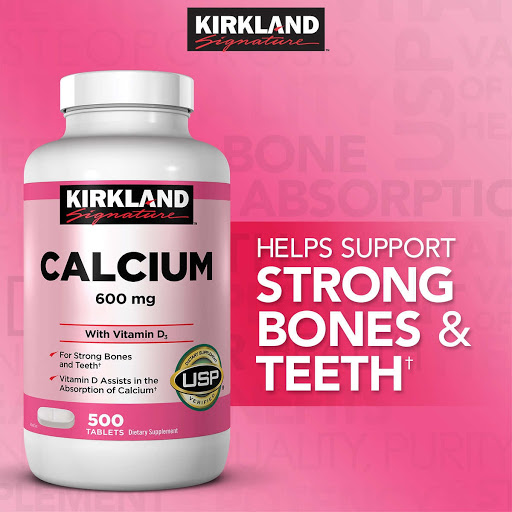 Có nên dùng thuốc bổ sung Canxi Kirkland calcium 600mg + D3?