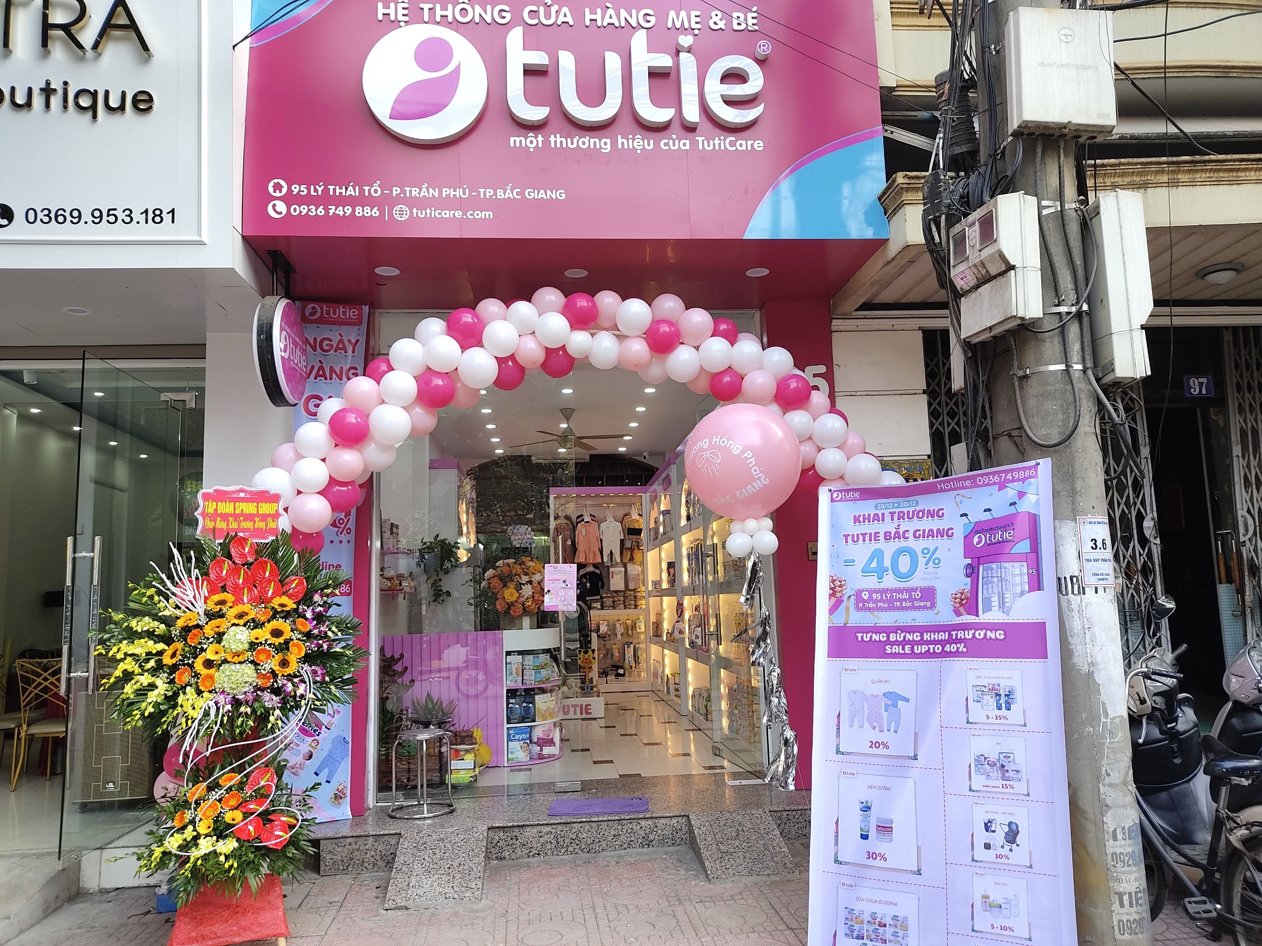 Mừng khai trương cửa hàng Tutie đầu tiên tại Bắc Giang