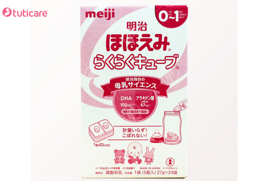 Sữa Meiji 0 1 dạng thanh có gì mà được nhiều mẹ lựa chọn như vậy? 