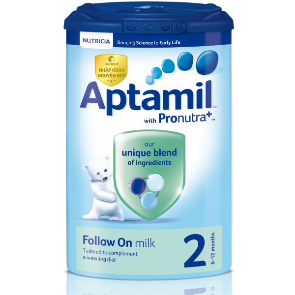 Sữa Aptamil Anh số 2 - 900g (hàng nội địa Anh)