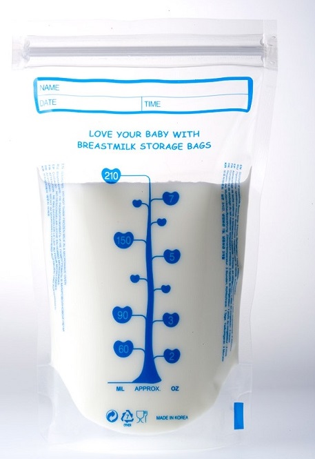 Túi trữ sữa Unimom Compact không BPA 210ml (60 túi) 2