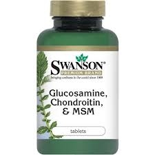Thuốc hỗ trợ xương khớp Swanson Glucosamine, Chondroitin & MSM 