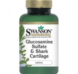 Thuốc hỗ trợ xương khớp Swanson Glucosamine Sulfate & Shark Cartilage