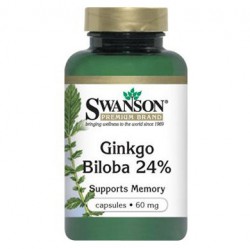 Thuốc bổ não Swanson Ginko Biloba Extract 24%