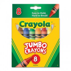Bút sáp 8 màu (loại lớn) - Crayola 5203891010