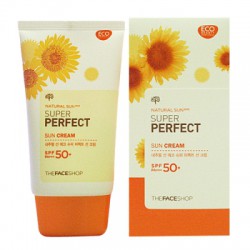 Kem chống nắng The Faceshop Natural Sun Super Perfect Sun Cream SPF50