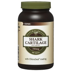 Sụn vi cá mập GNC Natural Brand Shark Cartilage 750mg, 180 viên