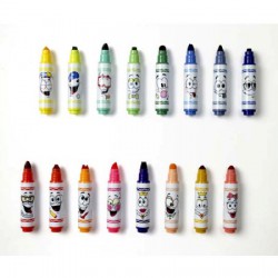 Bút lông mini nhiều đầu Crayola A5887090001 (16 màu) 