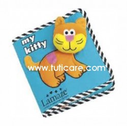 Sách vải an toàn  Lamaze bạn mèo Kitty (giai đoạn 1, từ 0 tháng)