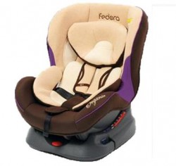 Ghế ngồi ô tô cho bé Fedora Organic FED-C1 Purple màu tím (từ 0 đến 4 tuổi)