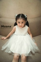 Váy công chúa trắng Moana Fashion size 90