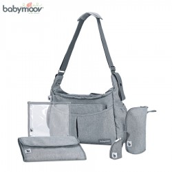 Túi đựng đồ cho mẹ và bé Urban Babymoov (màu khói)