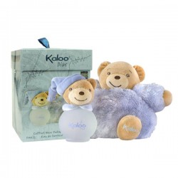 Nước hoa bé trai Kaloo Blue 100ml (không chứa cồn) và gấu bông Maxi Fluffy Eds 17cm
