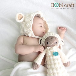Mũ cừu Bobi craft (Size L)