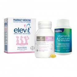 Combo Vitamin Ostelin +Vitamin Elevit +Vitamin Bioisland DHA