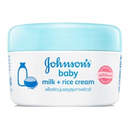 Kem dưỡng da Johnson's baby chứa sữa và gạo hũ 50g