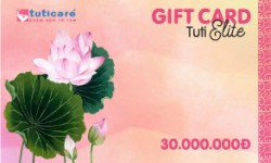 Thẻ Tuti Gift Card Tuti Elite 30,000,000đ - Quà tặng ý nghĩa cho người thân yêu