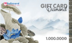 Thẻ Tuti Gift Card Diamond 1,000,000đ - Quà tặng ý nghĩa cho người thân yêu