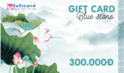 Thẻ Tuti Gift Card Blue stone 300,000đ - Quà tặng ý nghĩa cho người thân yêu