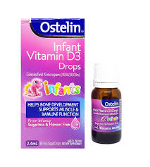 Ostelin Infant Vitamin D3 Drop dạng nhỏ giọt 2.4ml
