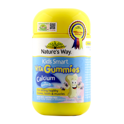 Kẹo dẻo bổ sung Nature's Way Vitamin D3 và Canxi Kids Smart