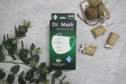 Hộp 30 khẩu trang y tế Dr mask 4 lớp kháng khuẩn