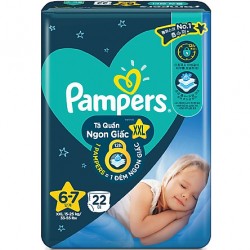 Tã quần ngủ ngon Pampers XXL22