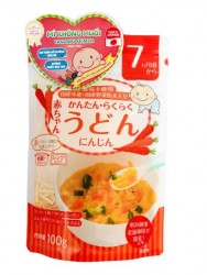 Mì ăn dặm Udon - Vị cà rốt dành cho bé từ 7 tháng tuổi