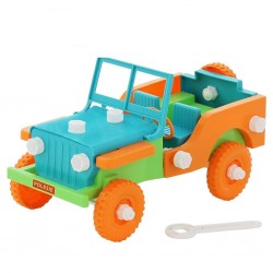 Bộ đồ chơi lắp ghép xe Jeep Retro 42 chi tiết Polesie