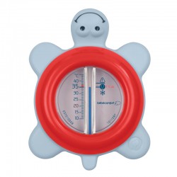 Bebeconfort - Nhiệt kế đo nước tắm hình rùa màu đỏ