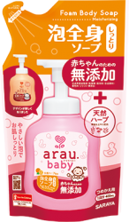 Sữa tắm dưỡng ẩm dạng túi Arau baby 400ml (new)
