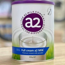 Sữa tươi A2 dạng bột nguyên kem 850g